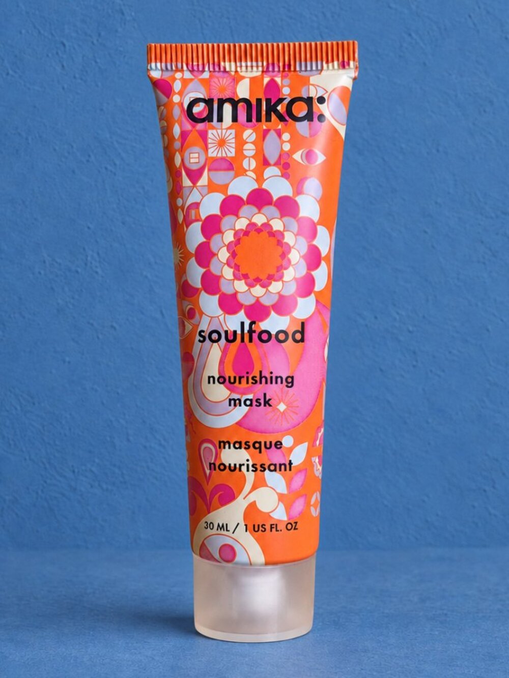 Amika Soulfood Nourishing Hair Mask 30 mL Travel Size Mini Deep Conditioner Tube